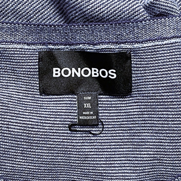 NEW Bonobos Lightweight Feeder Stripe Crewneck Sweater - Picture 5 of 8